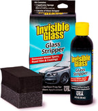 Invisible Glass 91411 Glass Stripper – Hard Water Spot Remover – Strips Coatings, Waxes, Oils & Road Film – Preps Windshields