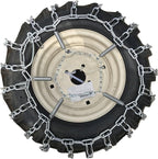 TireChain.com Spring Tire Chain Tensioners (Pair) – Heavy Duty Steel Tighteners for ATV, Lawn Tractor, Snow Blower & Garden T