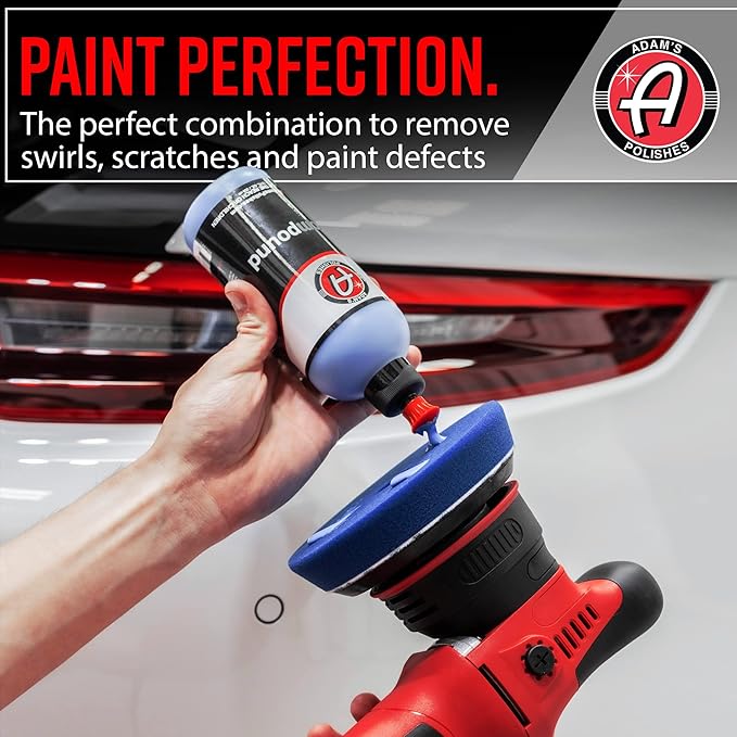 Adam's Polishes Premium Polisher Pads Bundle - Expertly Designed to Make Polishing and Paint Correction Easier and Quicker - Color Coded to Match with Recommended Polishes (6.5" Pads Bundle)