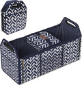 Orionstar Trunk Organizer, Foldable Car Storage Bag Portable Insulation Cooler Bag Collapsible Vehicle Organizer Divider Stor