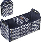 Orionstar Trunk Organizer, Foldable Car Storage Bag Portable Insulation Cooler Bag Collapsible Vehicle Organizer Divider Stor