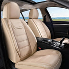 Coverado Car Seat Covers, Front Covers for Cars, Car Seat Cover Front Seats, Car Seat Protector Waterproof, Leather Car Seat 