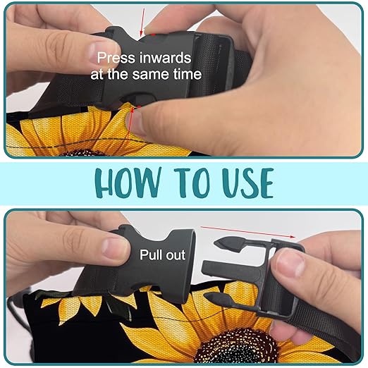 Car Garbage Bag Retro Yellow Sunflowers Hanging Canvas Car Trash Bag Drawstring Car Back Seat Organizer for Car Back Front Seat Console with Adjustable Buckle