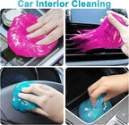 FiveJoy Car Cleaning Gels, 4-Pack Universal Auto Detailing Tools Car Interior Cleaner Putty, Dust Cleaning Mud for PC Tablet 