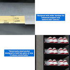[Improve Over The Door Shoe Organizer, Extra Large 10 Tiers, Over Door Shoe Organizer, Coated Hooks Grip Firmly Without Scrat