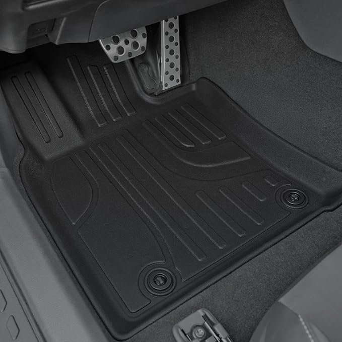 Floor Mats for Toyota Camry 2025-2026, All Weather Floor Mats Trunk Cargo Liner and Door Sill Guards Accessories, Full Coverage Set