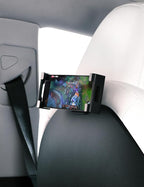 TPARTS Backseat Headrest Tablet Mount Holder for Tesla Model Y & Model 3 All Years (Highland & Juniper Compatible), Fits iPad(Including 12.9" iPad Pro) and Smart Phones Over 4.7"