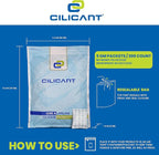 CILICAnt 5-gram Desiccant Pouches, 200 pcs Pack, Food Grade Moisture Absorbers Ideal for Packaging of Shoes, Jewelry,