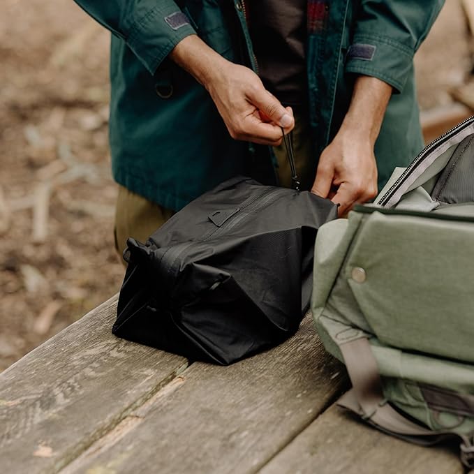 Peak Design Ultralight Terra Shell Packing Cube, Weatherproof Luggage Cube with Strap Attachment Points and Luggage Pass Thro
