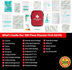 Protect Life Survival First Aid Kit for Home/Business, Camping Survival Kits | Mini Travel First Aid Kit | Camping Equipment 