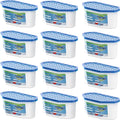 Moisture Absorbers, 12 Pack, Compact Dehumidifier for Closet, Efficient Humidity Absorber Boxes, Moisture Absorber for