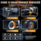 OBD2 Scanner Diagnostic Tool for GMC/Buick/Chevrolet/Cadillac, OM507 All Systems Diagnostic with 12 Resets