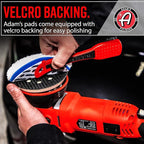 Adam's Polishes Premium Polisher Pads Bundle, Expertly Designed to Make Polishing and Paint Correction Easier & Quicker, Color Coded to Match with Recommended Polishes or Compounds (3.5 Pads Bundle)