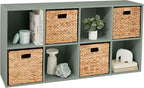 Best Choice Products Kids Bookcase 8-Cube Storage Organizer, 13.5in Shelf Opening, Bookshelf, Toy Storage, Customizable w/ 3 