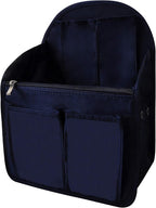 Vercord Backpack Organizer Insert Liner Hanging Travel Bag in Bag with Many Pockets