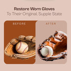 Glove & Leather Cleaner, 8 Oz – Gently Removes Dirt & Sweat Without Darkening – Water-Based Formula for Colored Gloves – Doub