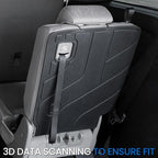 Cargo Lower Mat Backrest Mats for 2018-2026 Honda Odyssey, All Weather TPE Trunk Cargo Liner Mat Accessories(Backrest Mat for 3rd-Row & Lower Mat for Well Area)