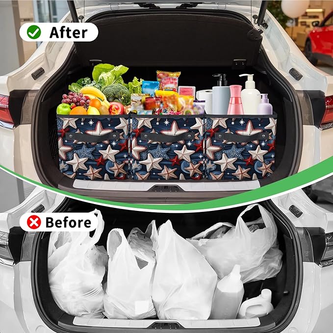 Reusable Grocery Bags Heavy Duty Shopping Bags Foldable Large Tote Bags with Long Handles & Hard Bottom