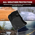 LASFIT Floor Mats & Cargo Mats Fits for Subaru Forester 2019-2024, All Weather TPE Custom Fit Easy Clean Durable Floor Liners for Forester 2019 2020 2021 2022 2023 2024 Car Mats & Trunk Liner, Black