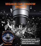 6 Pack Window Breaker Seatbelt Cutter, Escape Emergency Car Safety Hammer, Underwater Car Glass Breaker, Window Punch, Portab