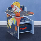 Delta Children Space Adventures Chair Desk with Storage Bin - Ideal for Arts & Crafts, Snack Time, Homeschooling, Homework & 