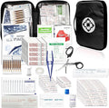 300Piece Travel First Aid Emergency Kit Home Essentials Hiking Survival Essential Kit for Outdoor Adventure Camping Backpack,