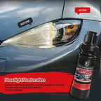 AWINNER Headlight Restoration Kit, Restore Cloudy Lights, Easy Non-Power Tool Process, Lasts Vehicle Ownership