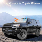 for Toyota 4Runner 2010-2024 2025 2026 Sun Shade Sunshade Windshield Cover - 4 Layers Front Window Shade for 4-Runner Custom Fit Sun Visor - 240T Retractable Shade Blocks UV Rays Car Accessories