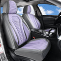 Coverado Leather Seat Covers 2 Seats, Car Seat Covers Front Seats, Purple Car Seat Cover 2 Pack, Front Car Seat Covers, Car S
