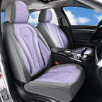 Coverado Leather Seat Covers 2 Seats, Car Seat Covers Front Seats, Purple Car Seat Cover 2 Pack, Front Car Seat Covers, Car S