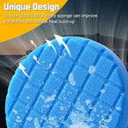 8 Pcs Buffing Polishing Pad, 5.5 Inch Buffing Pads, Compound Buffing Sponge Pads & Woolen Pads Cutting Polishing Pad Kit for Car Buffer Polisher