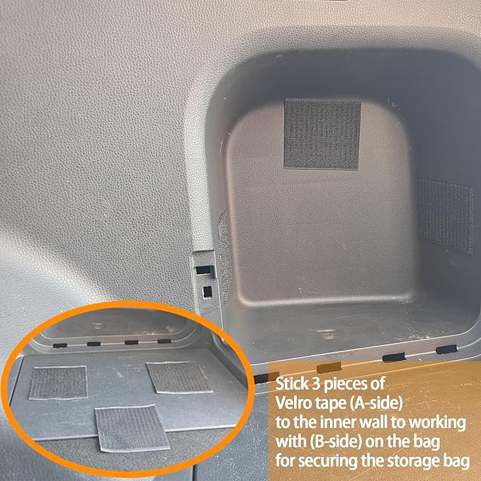 Trunk Upgrade, Trunk Organizer Pocket Bag, Trunk Cubby Storage bag,Cargo side pocket For Toyota Rav4 2025 2024 2023 2022