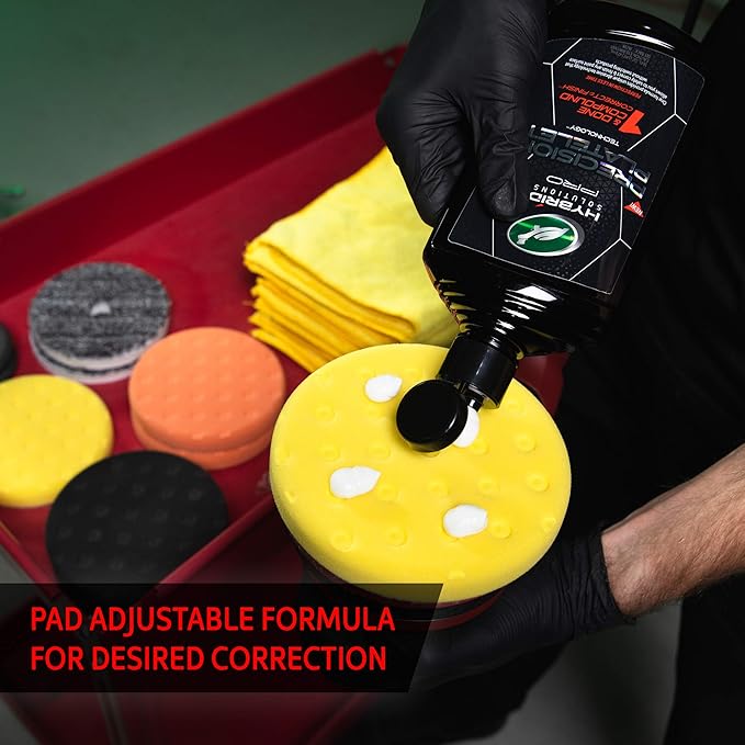 Turtle Wax 53478 Hybrid Solutions Pro 1 and Done Compound Correct and Finish, 16 oz.
