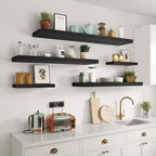 Vivelove Single Floating Shelves 36 inch Long, 10 in Deep Shelves Wall Mounted for Bedroom, Bathroom, Living Room, Kitchen, O