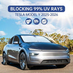 8pcs Car Side Window Shades for T*esla Model Y 2025 2026 |Suction Cup No Falling| Full Car Window Covers for Privacy, Sunshades for Tesla Front Rear Windshield Side Windows Accessories
