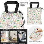 Car Trash Bag Large Hanging Can for Back of Seat, Cute Waterproof Car Garbage Bag for Vehicle, Travelling, Outdoor Cute Cats