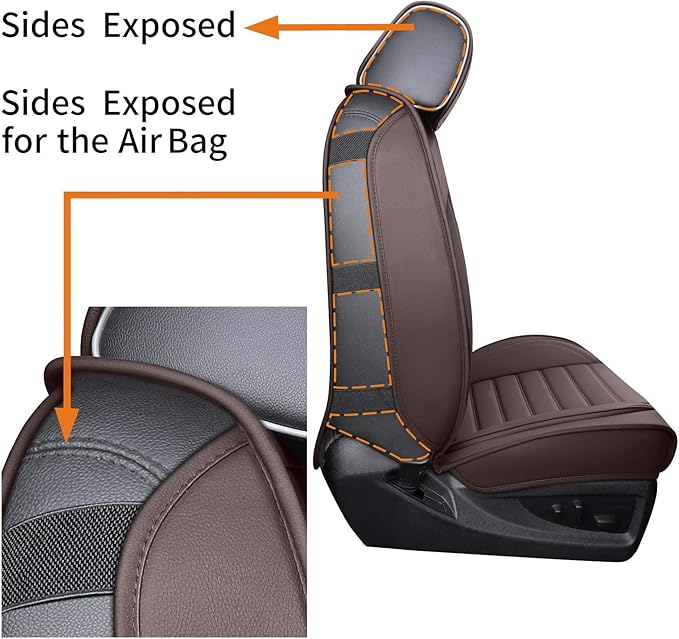 YIERTAI Seat Covers Compatible with Silverado Sierra for 2007-2024 2025 2026 1500/2500/3500 Crew Double Extended Cab Trucks W