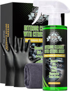 Kingvo Car Interior Cleaner Spray, Multipurpose Leather Seat Cleaner Upholstery Car Cleaning Kit with Citrus Flavor Auto Dash
