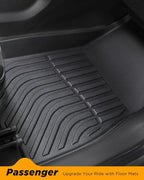 All Weather Floor Mats Full Set for Chevy Trax 2014-2023 for Buick Encore 2013-2023, Custom Fit for Front Rear Row & Trunk Mat Cargo Liner, Heavy Duty TPE Black Car Accessories