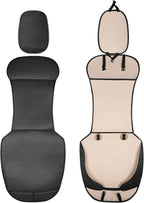 Auto Newer Luxury Breathable Car Seat Cover Fit Four Seasons, Universal Front of Car Seat Cushions, Bottom Seat Covers of Ful