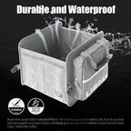 LIBZAKI Car Trunk Storage Organizer, Collapsible Trunk Storage Box for Car Truck SUV-Gray
