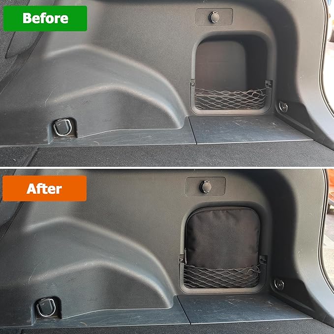 Trunk Upgrade, Trunk Organizer Pocket Bag, Trunk Cubby Storage bag,Cargo side pocket For Toyota Rav4 2025 2024 2023 2022