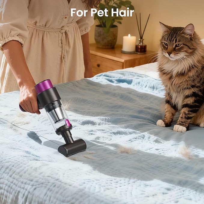 Car Vacuum Handheld Vacuum Cleaner, 15000PA Suction, Mini Vacuums with Air Duster and Blower, Portable Hand Held Vacuum for C