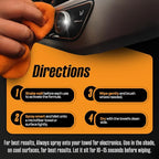 Magic Finish Interior Cleaning Spray (16 fl oz) – All-in-One Car Cleaner Spray for Seats, Dashboards & Consoles – Fast-Acting