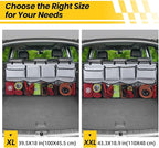 Car Backseat Hanging Trunk Organizer Extra-Long, 30% More Storage, 8 Large Pockets Car Storage Bag for SUV, Truck, Van - Super Capacity SUV