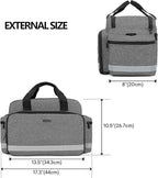 Trunab Home Health Nurse Bag Medical Bag Organizer with Handle and Shoulder Strap for Home Visit, Travel, Nursing Student
