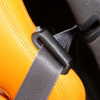 LLKUANG Seat Belt Stay Clips Compatible with Chevrolet Corvette C7 2014-2019,Car Seat Belt Buckle Anti Off Cover,Seat Belt Guide Anti-Belt Pop Guards Clips-2PCS