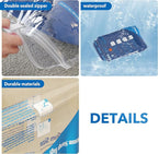Vacuum Storage Bags With Electric Pump, Space Saver Sealer Bags,Vacuum seal bags for clothing, Pillows, Comforters, Blankets,