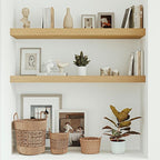 Vivelove 10 inches Deep Floating Shelves 36 inch Long, Single Wall Shelves Heavy Duty 70 lbs for Bedroom, Bathroom, Living Ro