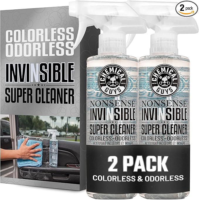 Chemical Guys Nonsense Colorless & Odorless All Surface Cleaner - Interior Cleaner, Safe for Vinyl, Rubber, Plastic, Carpet, 